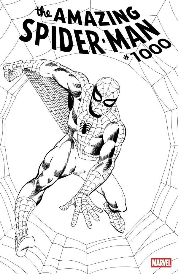 AMAZING SPIDER-MAN #1000 STEVE DITKO 1st Printing 1:50 SKETCH CGC 9.8