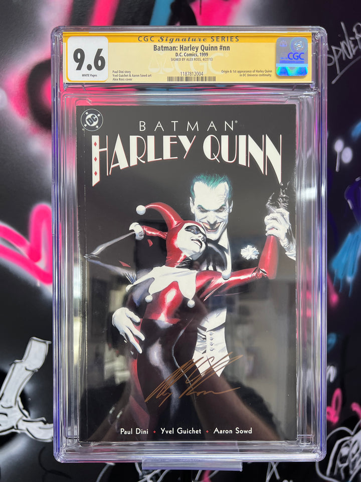Batman: Harley Quinn #nn CGC 9.6 SS Alex Ross