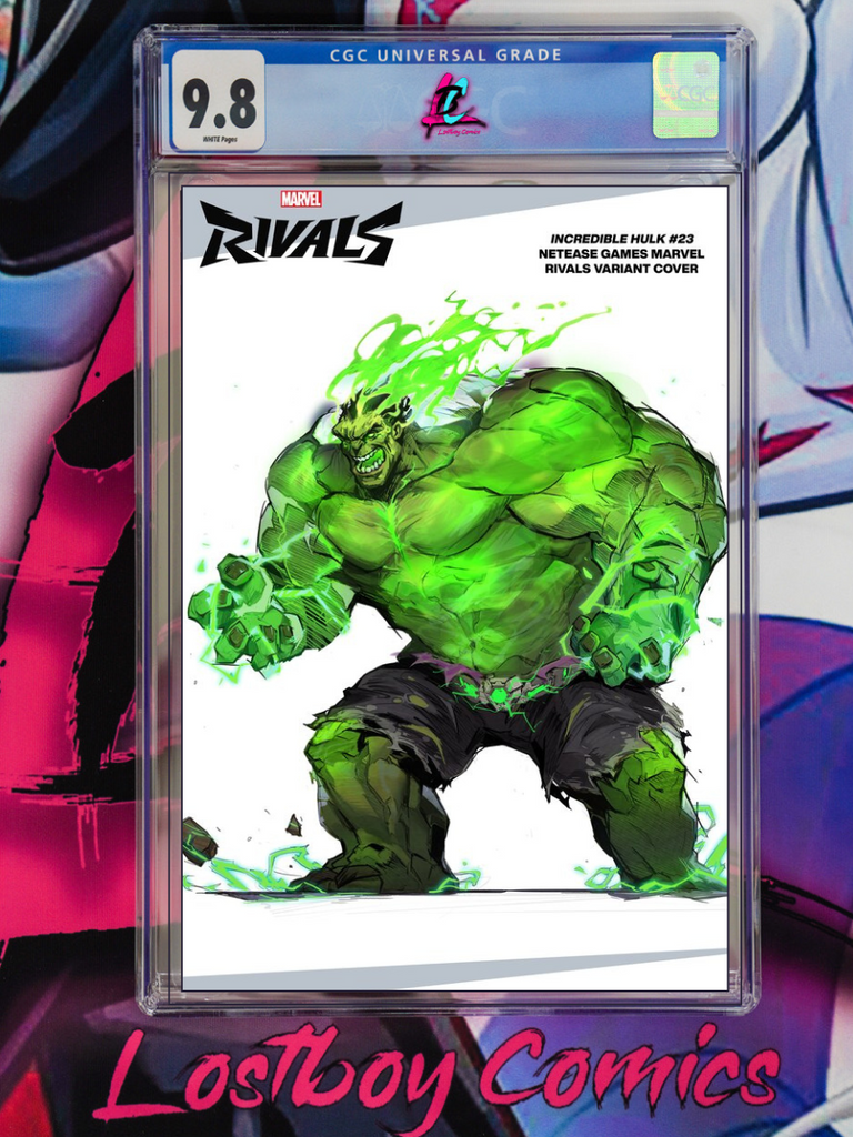 INCREDIBLE HULK #23 NETEASE GAMES MARVEL RIVALS CGC 9.8 – Lostboy