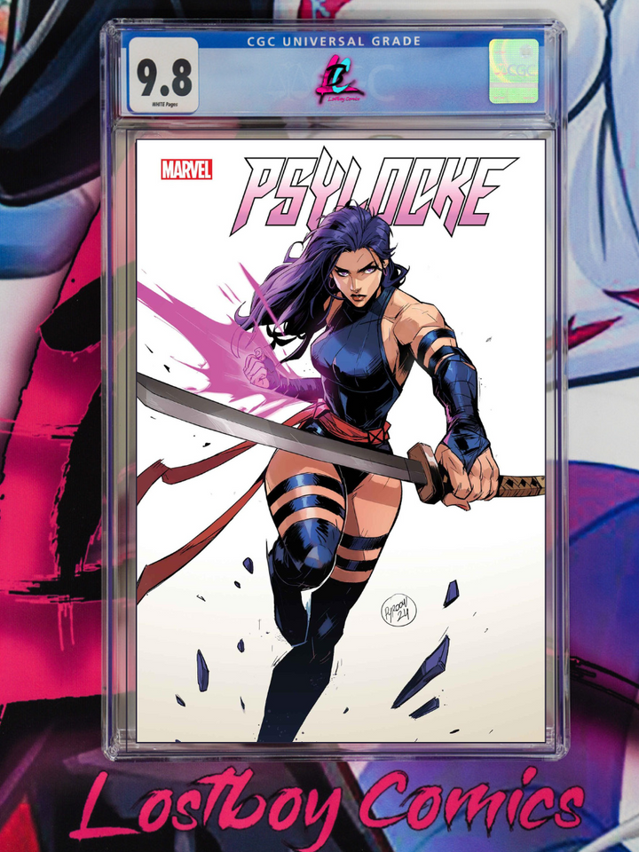 PSYLOCKE #1 HICHAM HABCHI CGC 9.8