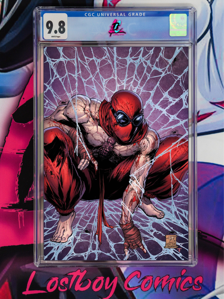 Midnight Spider-Man #1 Jonathan Uribe Virgin Exclusive CGC 9.8