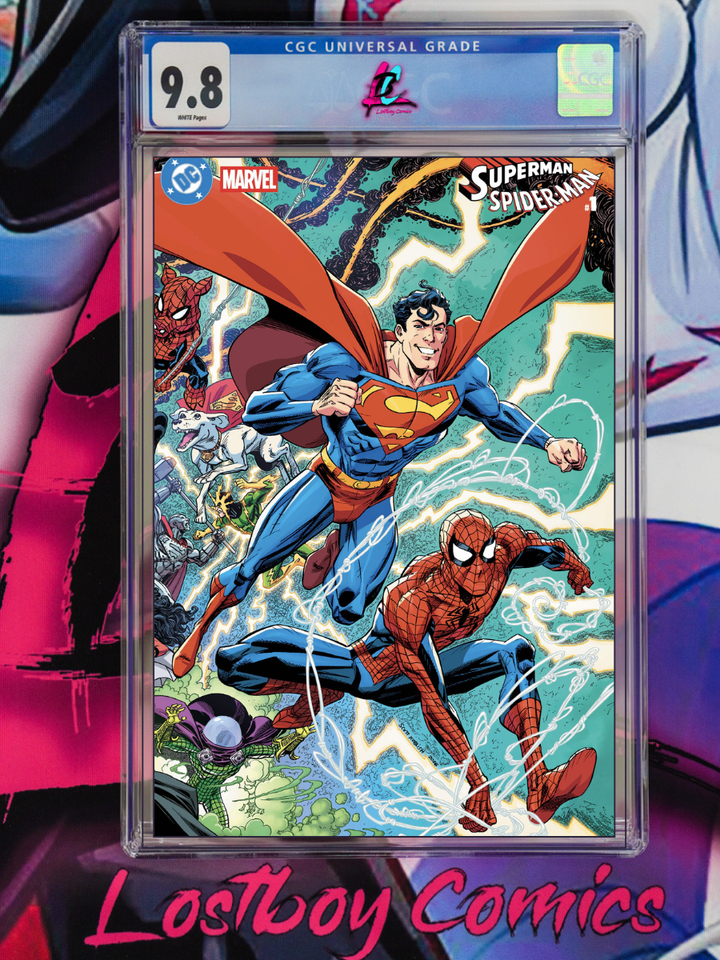 Superman/Spider-Man #1 Koblish Wraparound CGC 9.8
