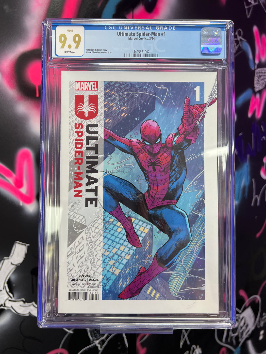 ULTIMATE SPIDER-MAN #1 FIRST PRINT CGC 9.9