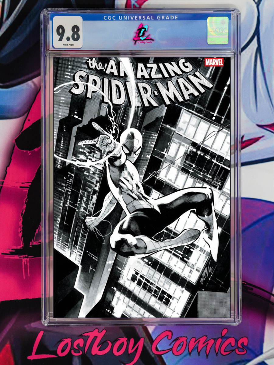 Amazing Spider-Man #1000 Pepe Larraz Black & White CGC 9.8