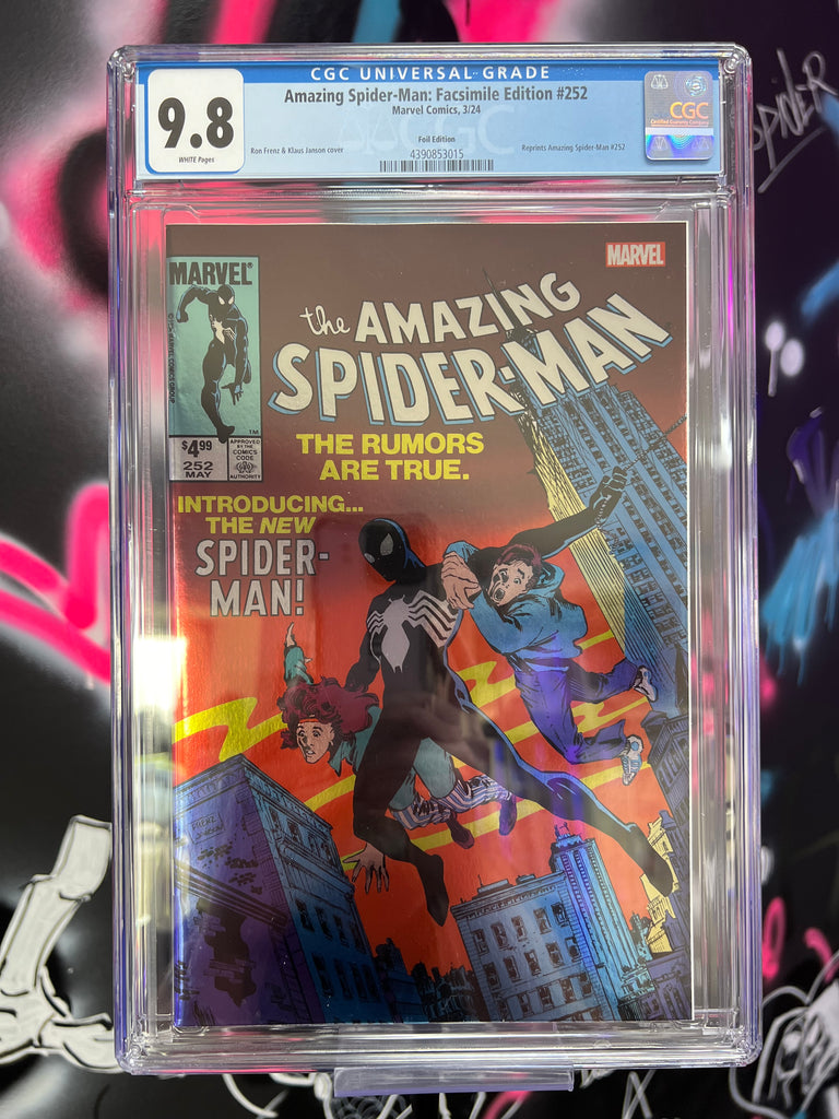 Amazing Spider-Man #252 CBCS 8.0 shops