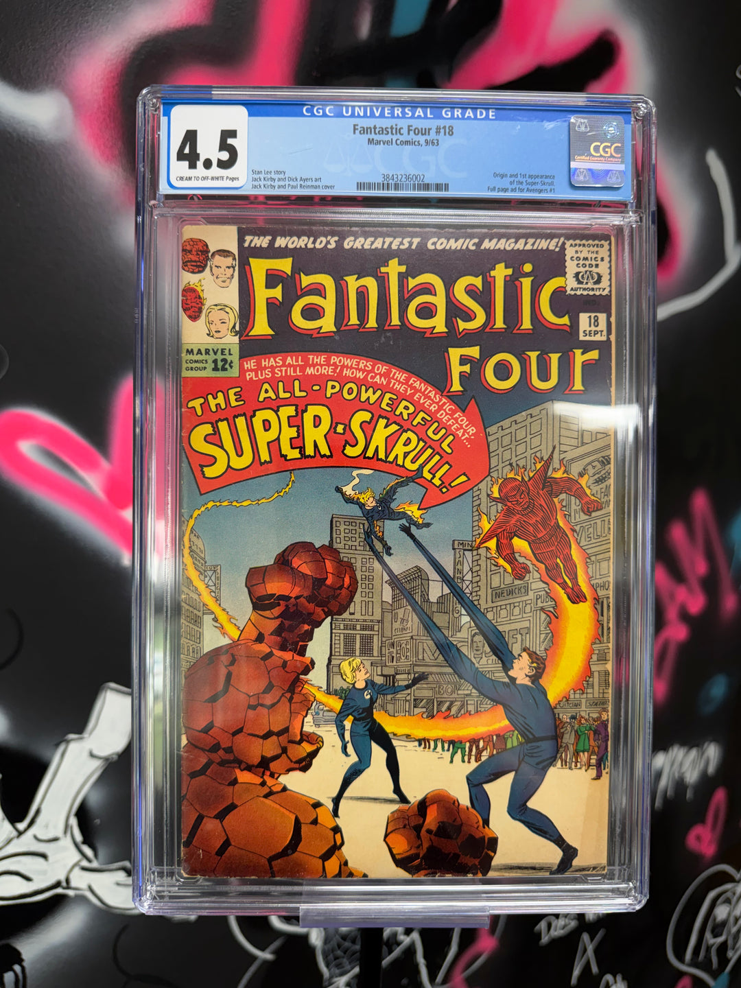 Fantastic Four #18 CGC 4.5