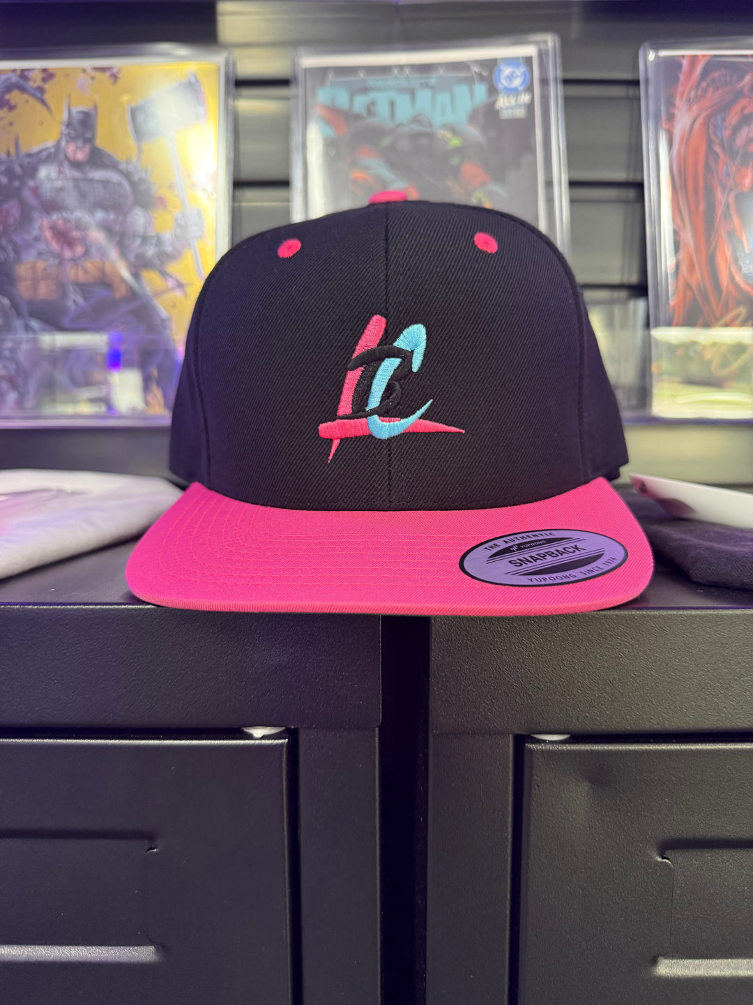 LBC Snapbacks Pink/Black