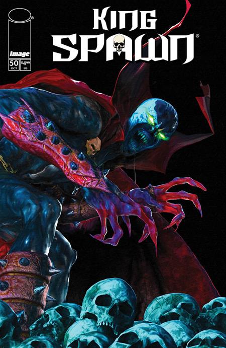 KING SPAWN #50 1:50 MARK SPEARS CGC 9.8