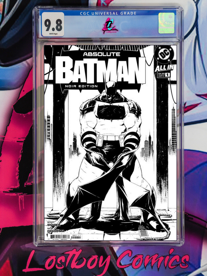 ABSOLUTE BATMAN NOIR EDITION #1 DRAGOTTA CGC 9.8