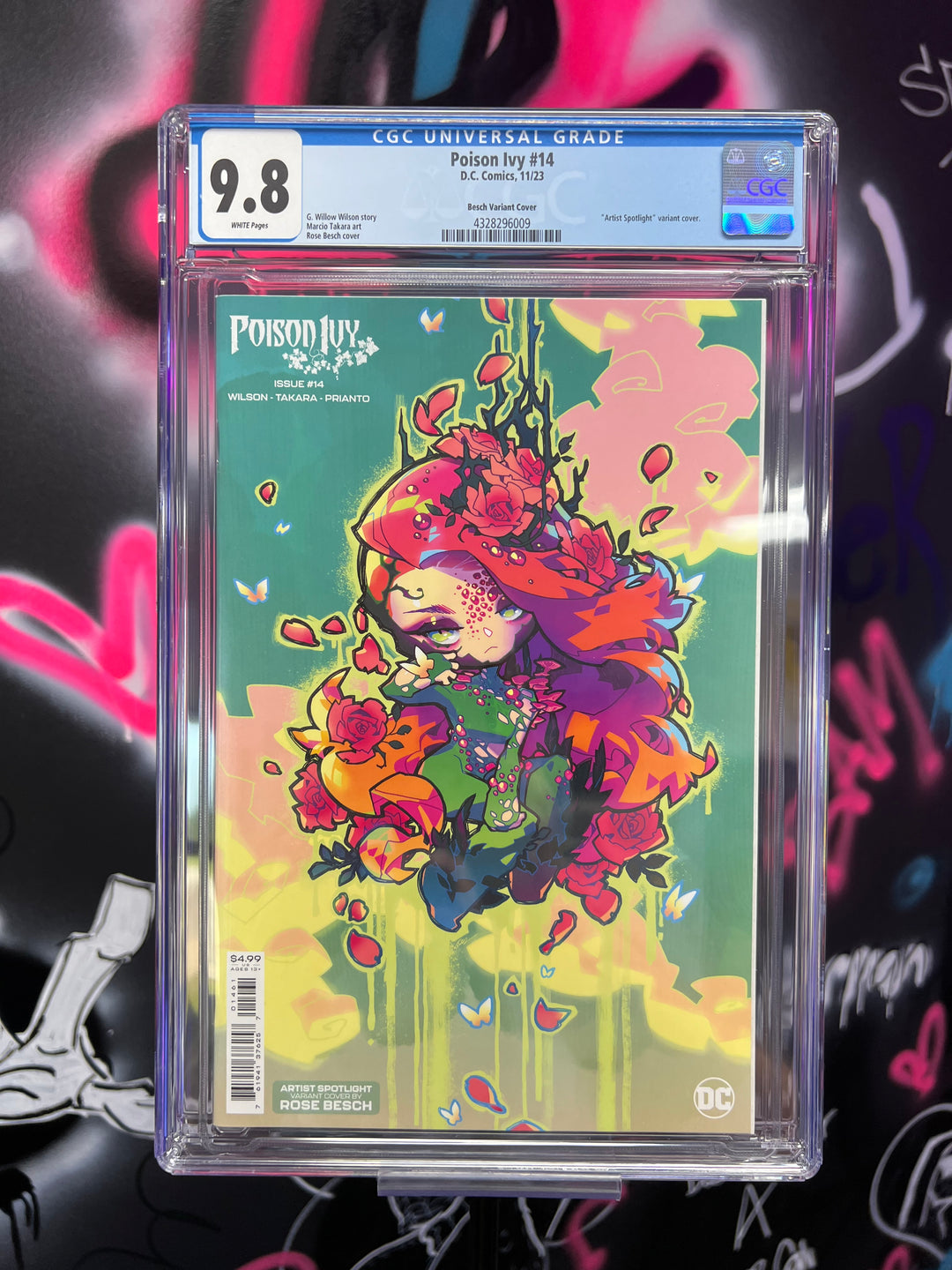 POISON IVY 14 ROSE BESCH CGC 9.8