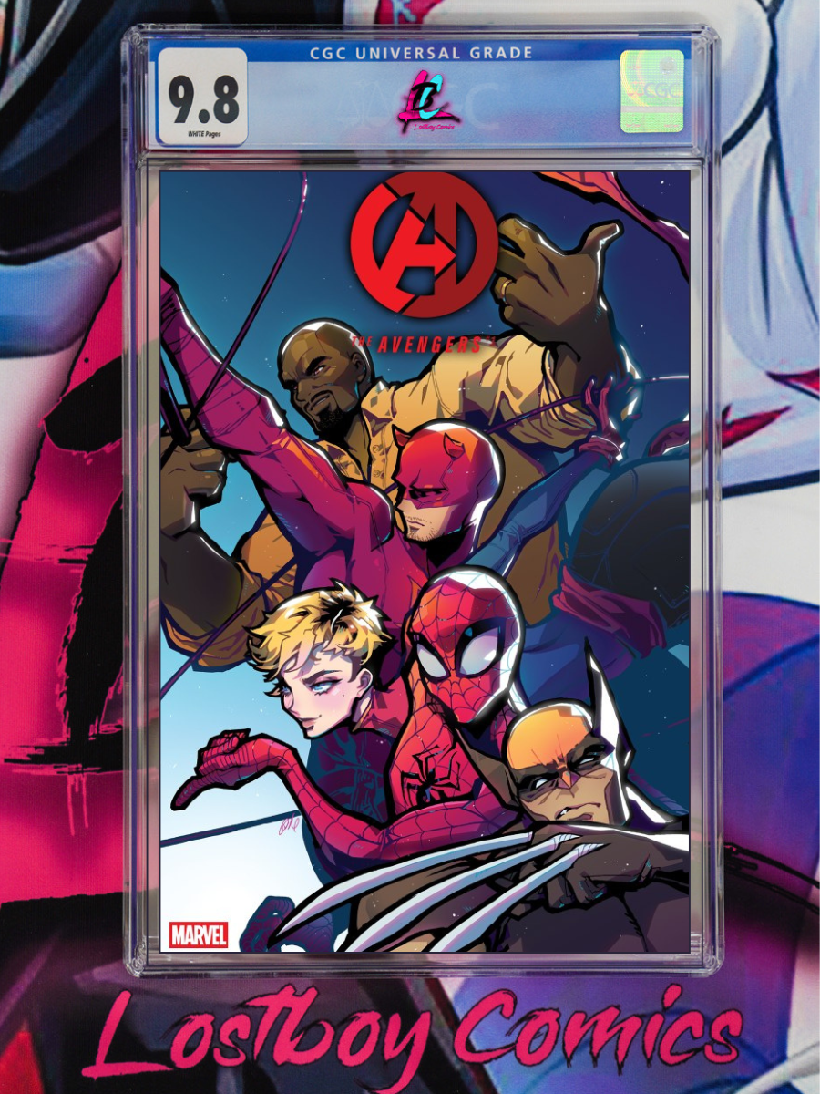 AVENGERS #1 ROSE BESCH 1:100 1st Printing CGC 9.8