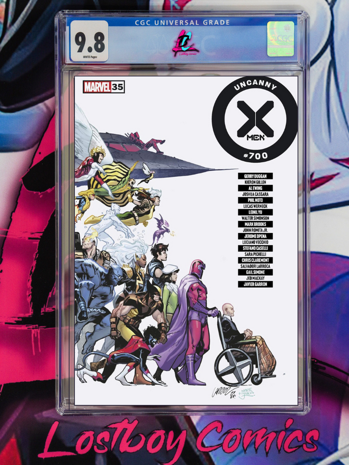 X-MEN #35 WRAPAROUND COVER CGC 9.8