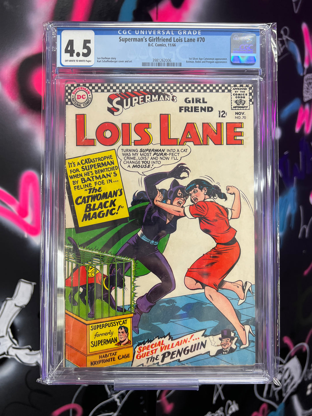Superman's Girlfriend Lois Lane #70 CGC 4.5