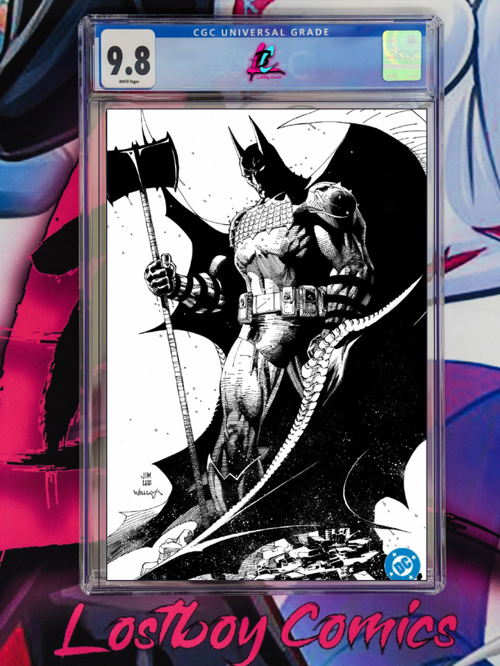 ABSOLUTE BATMAN #1 JIM LEE 1:100 SKETCH CGC 9.8