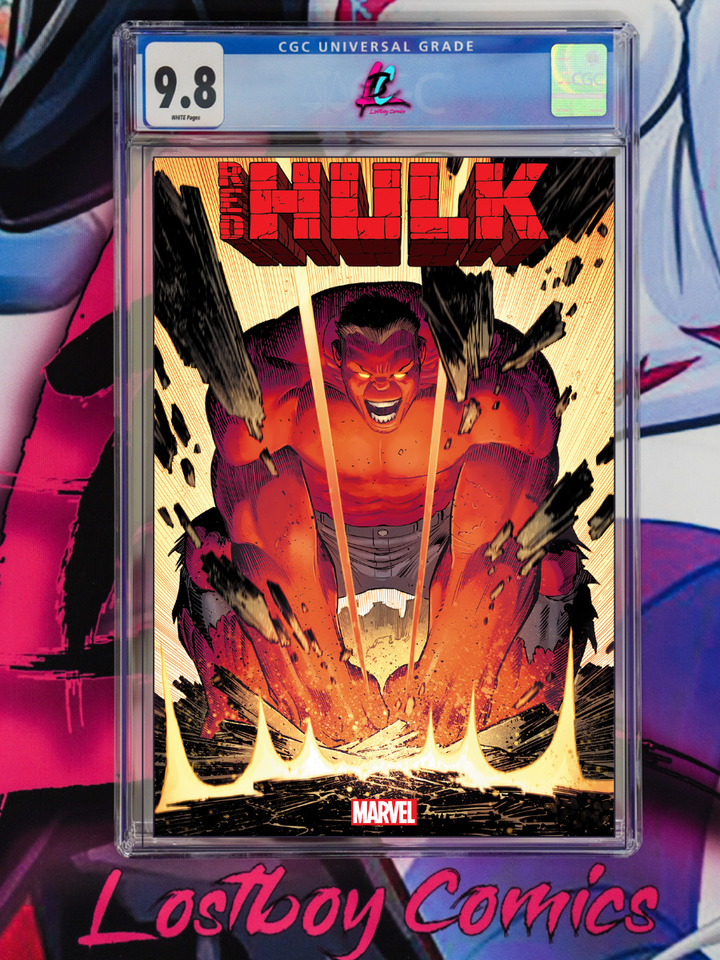 RED HULK #1 JOHN ROMITA JR CGC 9.8