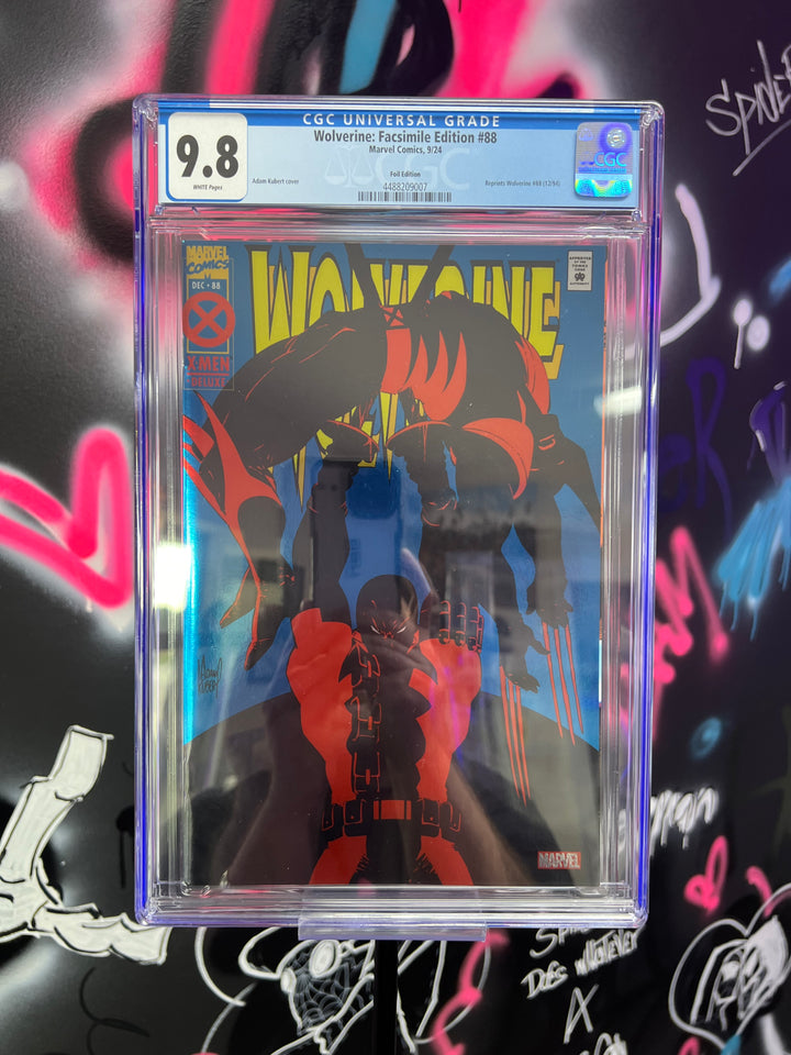 WOLVERINE #88 FACSIMILE EDITION FOIL CGC 9.8