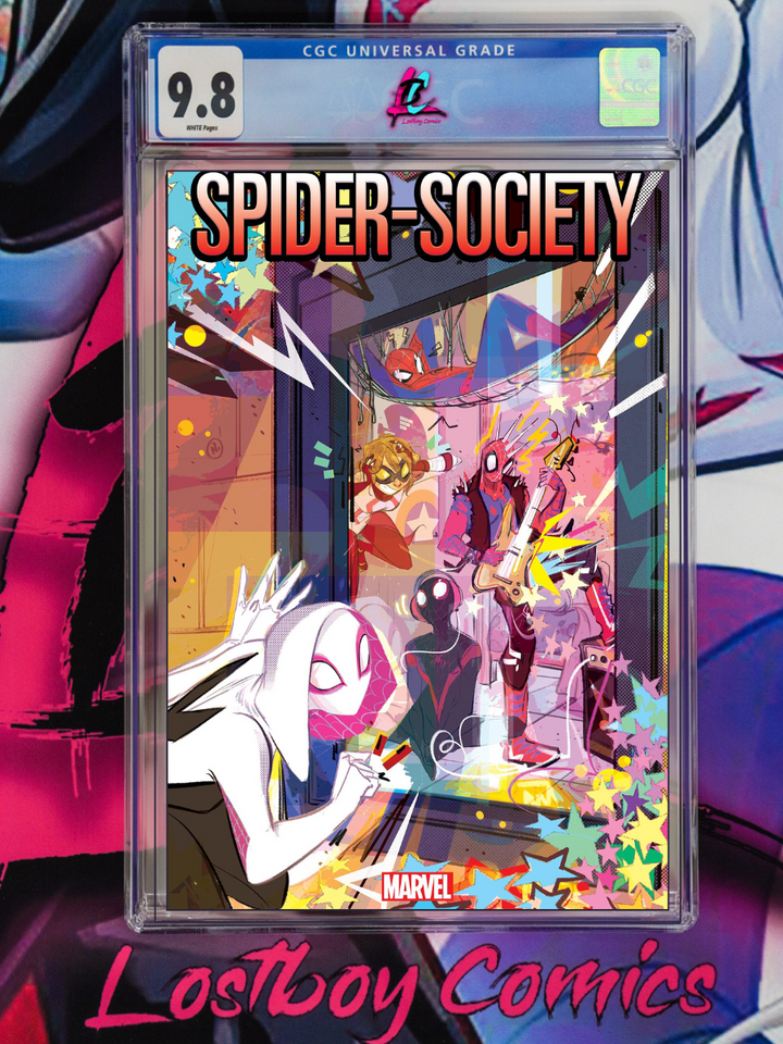 SPIDER-SOCIETY #1 NICOLETTA BALDARI CGC 9.8