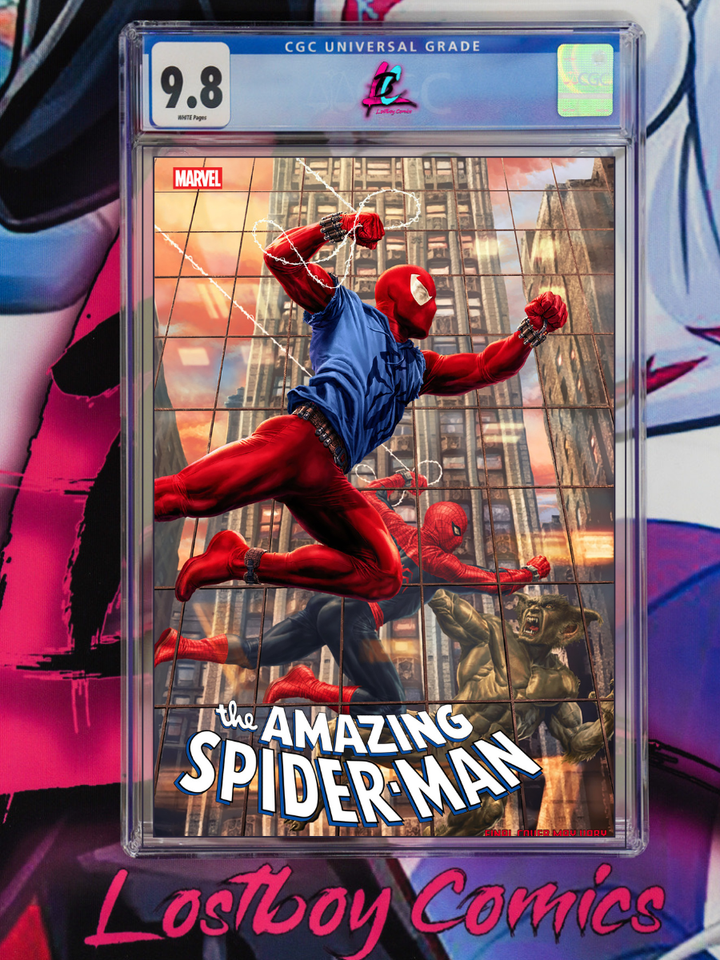 AMAZING SPIDER-MAN #25 LEE BERMEJO AMAZING VISIONS VARIANT CGC 9.8