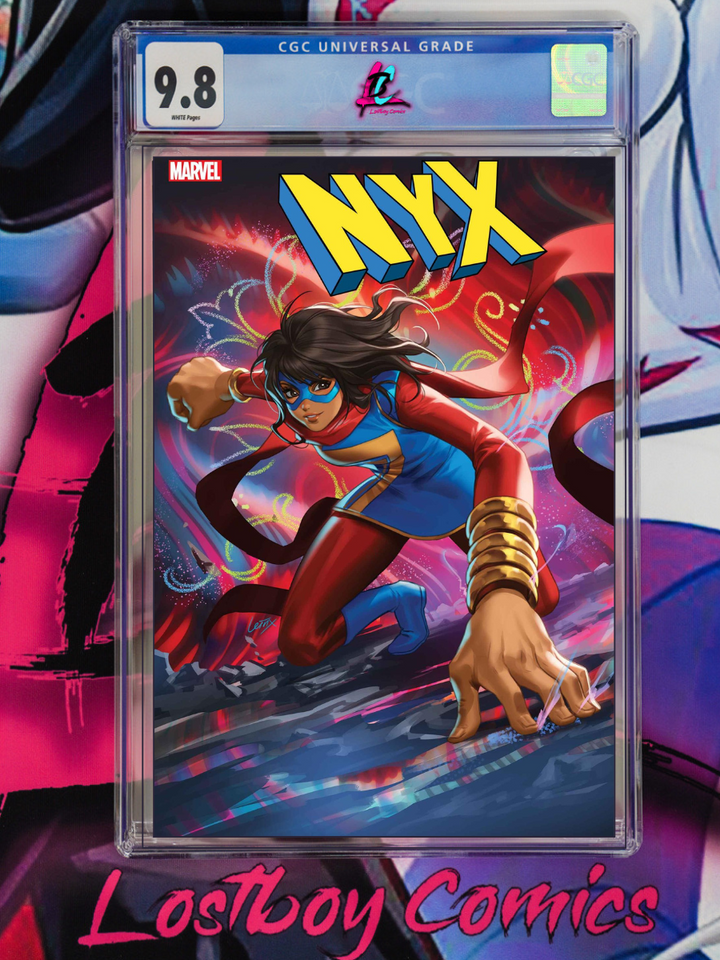 NYX #3 LEIRIX MS. MARVEL CGC 9.8