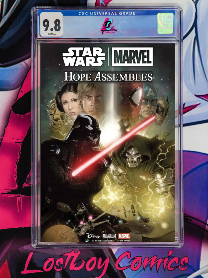 STAR WARS/MARVEL: HOPE ASSEMBLES #1 KAARE ANDREWS 1st Printing CGC 9.8