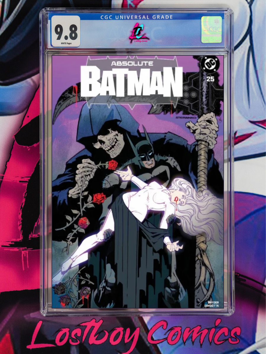 Absolute Batman #25 Cover Art by Jim Steranko CGC 9.8