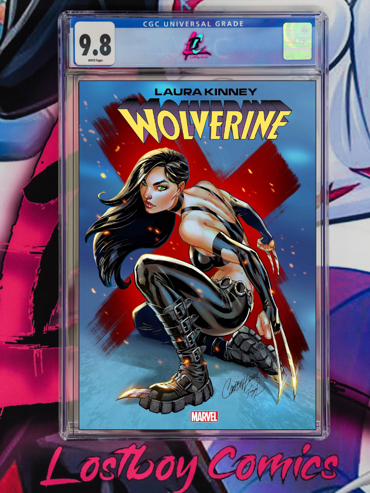 LAURA KINNEY: WOLVERINE #1 J. SCOTT CAMPBELL CGC 9.8