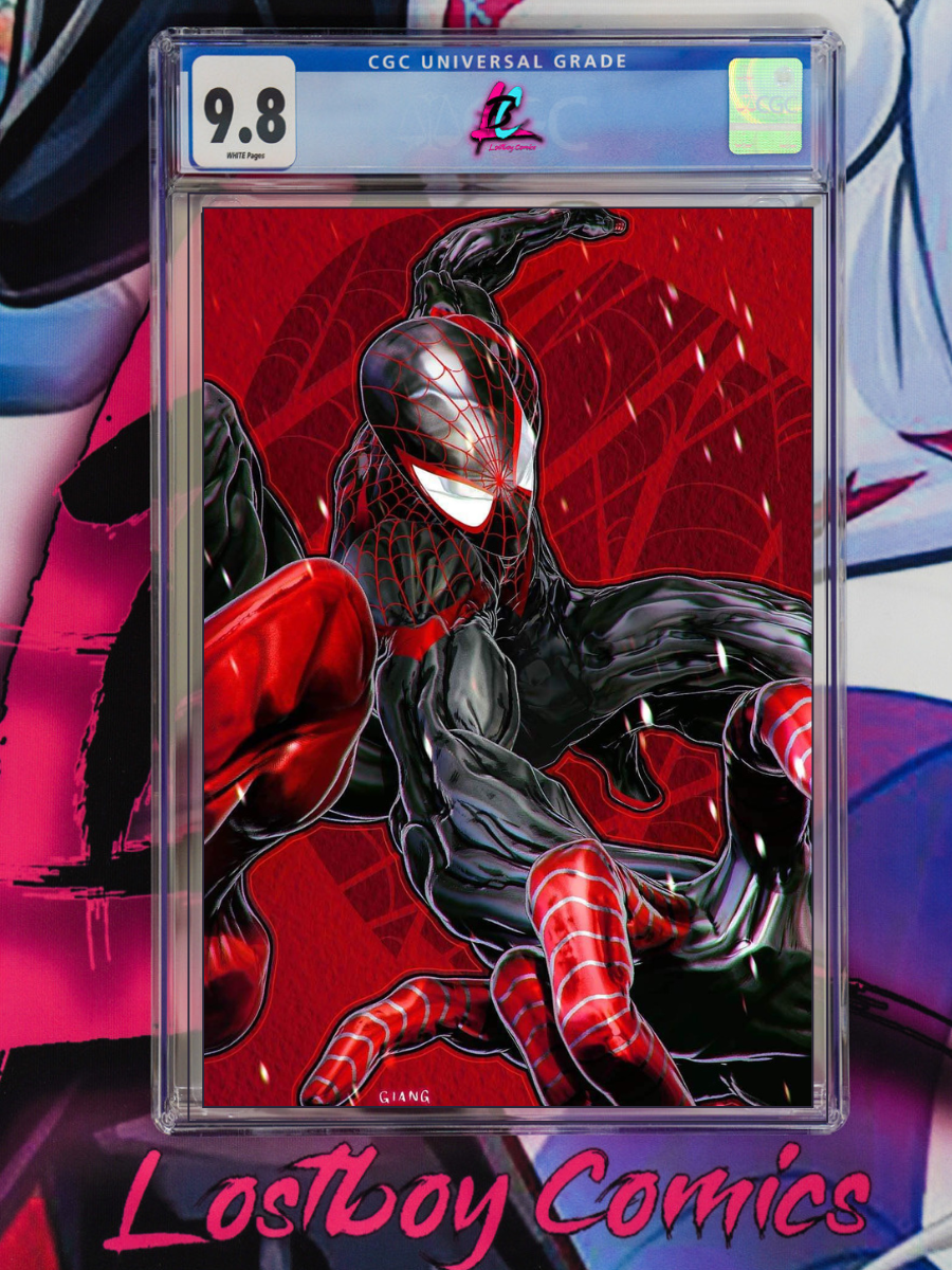 Miles Morales Spider-Man #22 John Giang Exclusive Virgin CGC 9.8