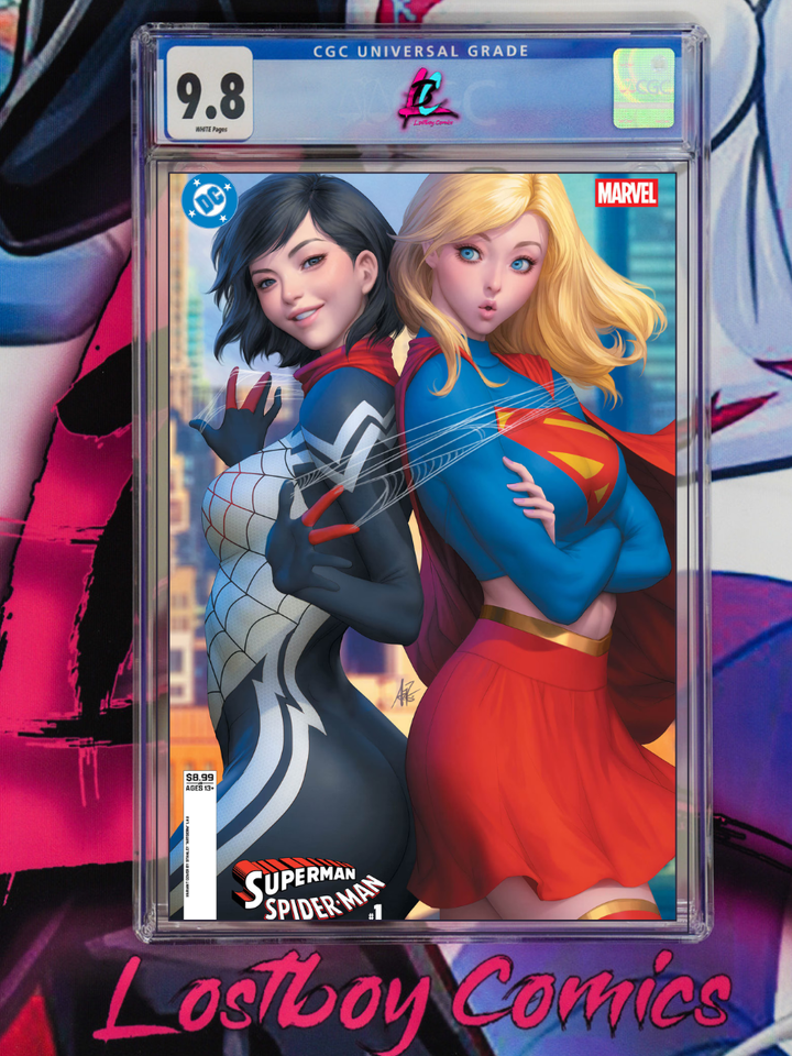 Superman/Spider-Man #1 Artgerm CGC 9.8