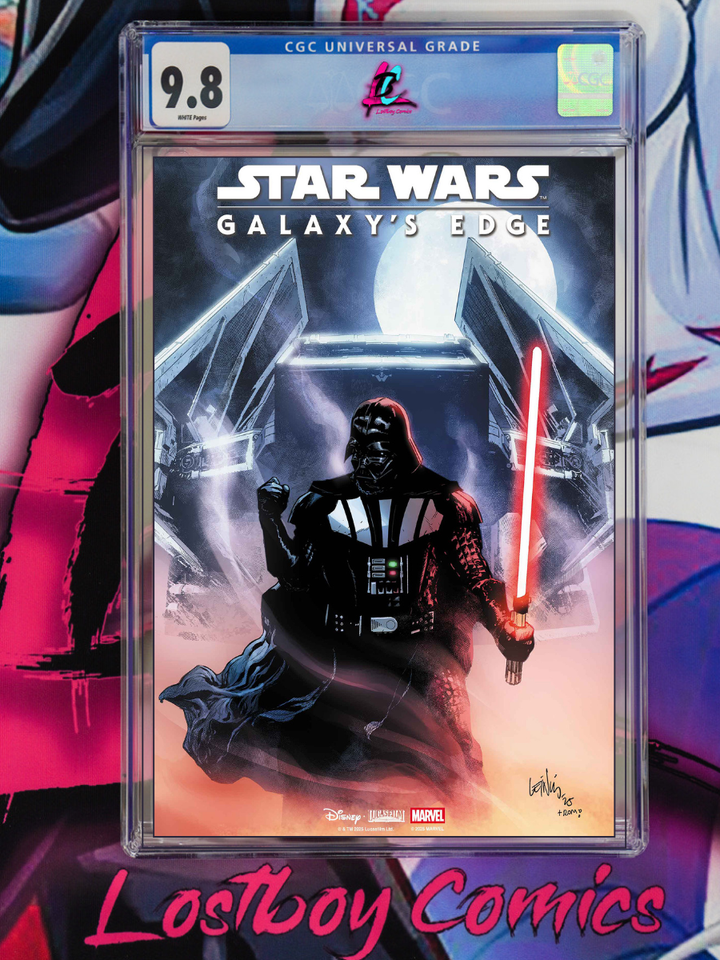 STAR WARS: GALAXY'S EDGE - ECHOES OF THE EMPIRE #1 LEINIL YU DARTH VADER CGC 9.8