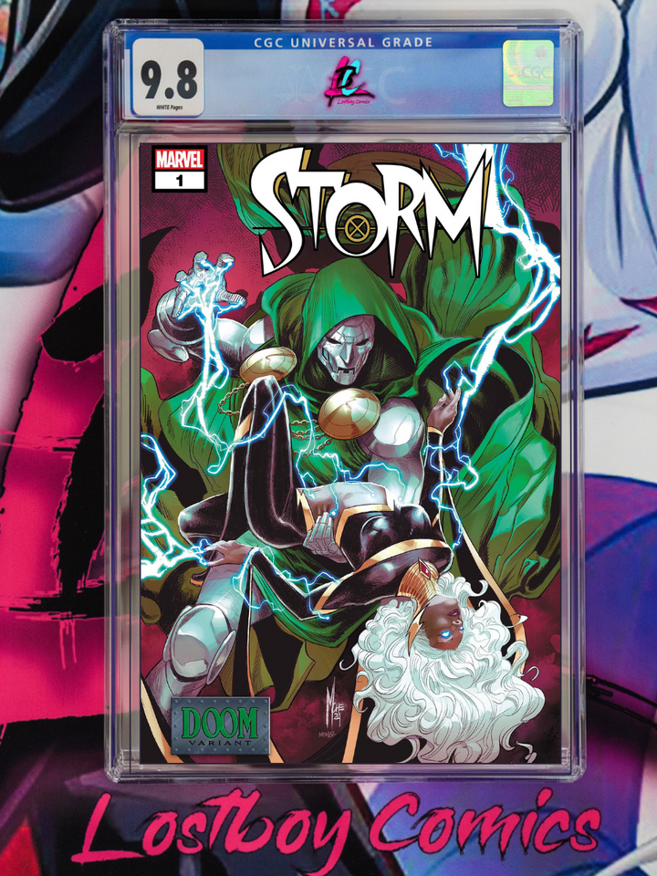 STORM #1 MARCO CHECCHETTO DOOM VARIANT CGC 9.8