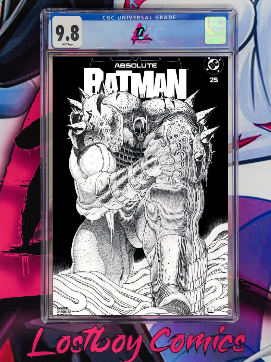 ABSOLUTE BATMAN #25 FELIX COMIC ART IAN BERTRAM CGC 9.8