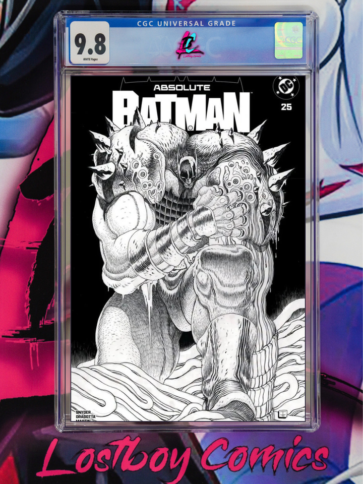 ABSOLUTE BATMAN #25 FELIX COMIC ART IAN BERTRAM CGC 9.8