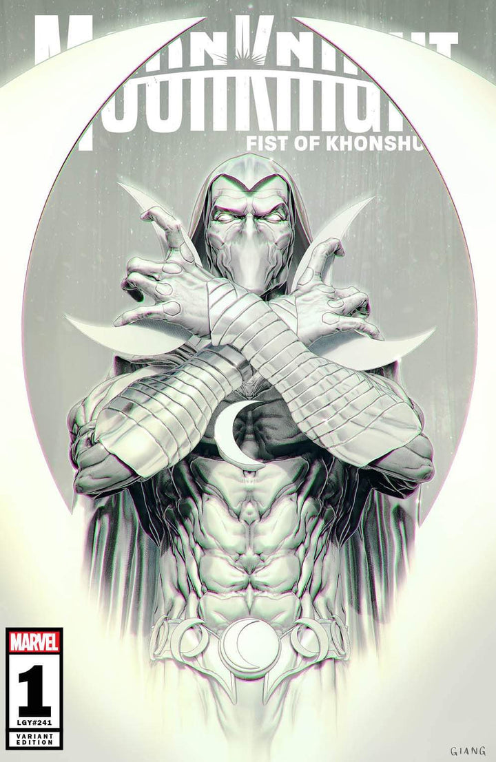 Moon Knight Fist of Khonshu #1 John Giang NYCC Negative Bleed Exclusive Trade CGC 9.8