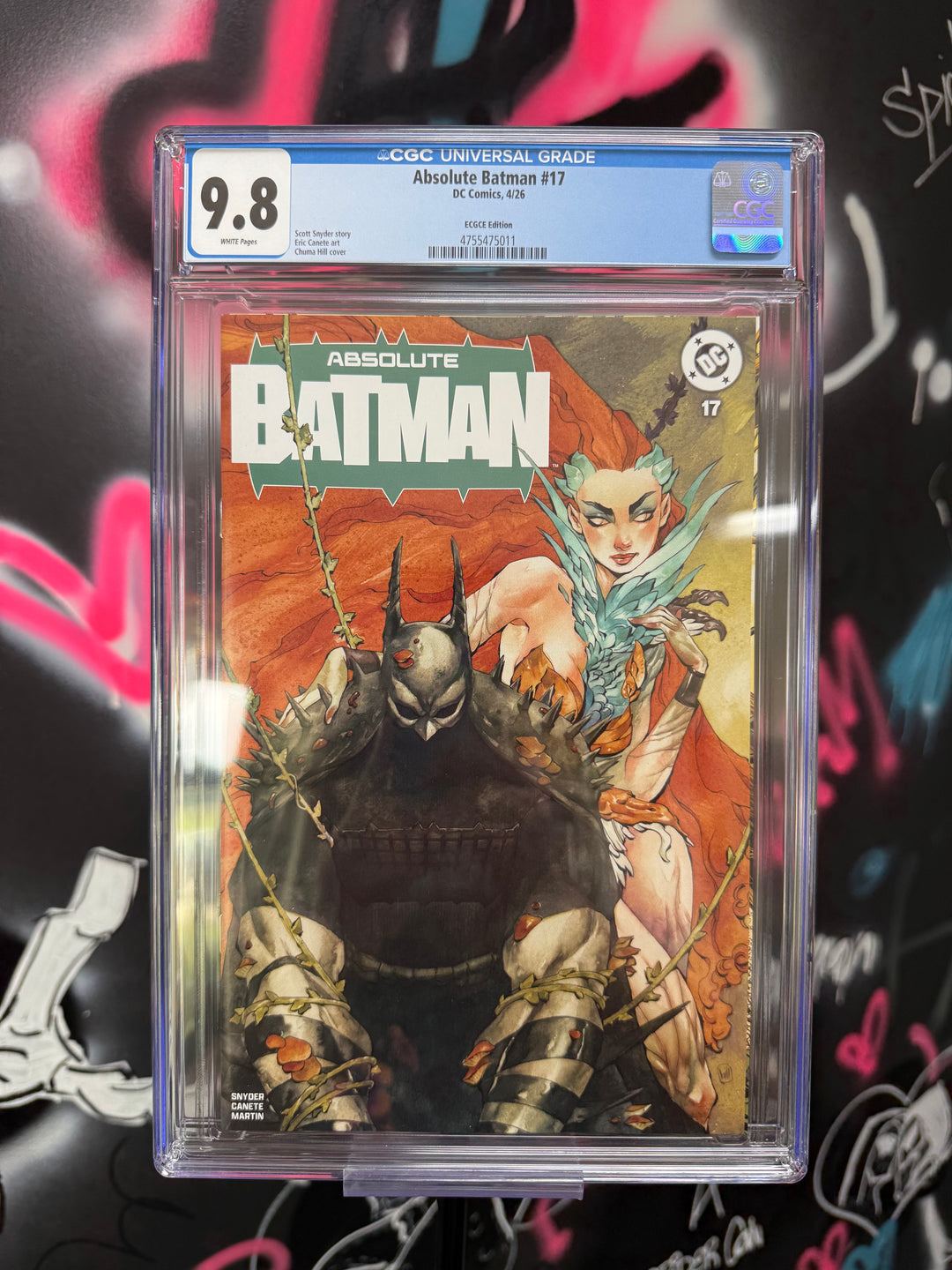 Absolute Batman #17 Chuma Hill Exclusive CGC 9.8