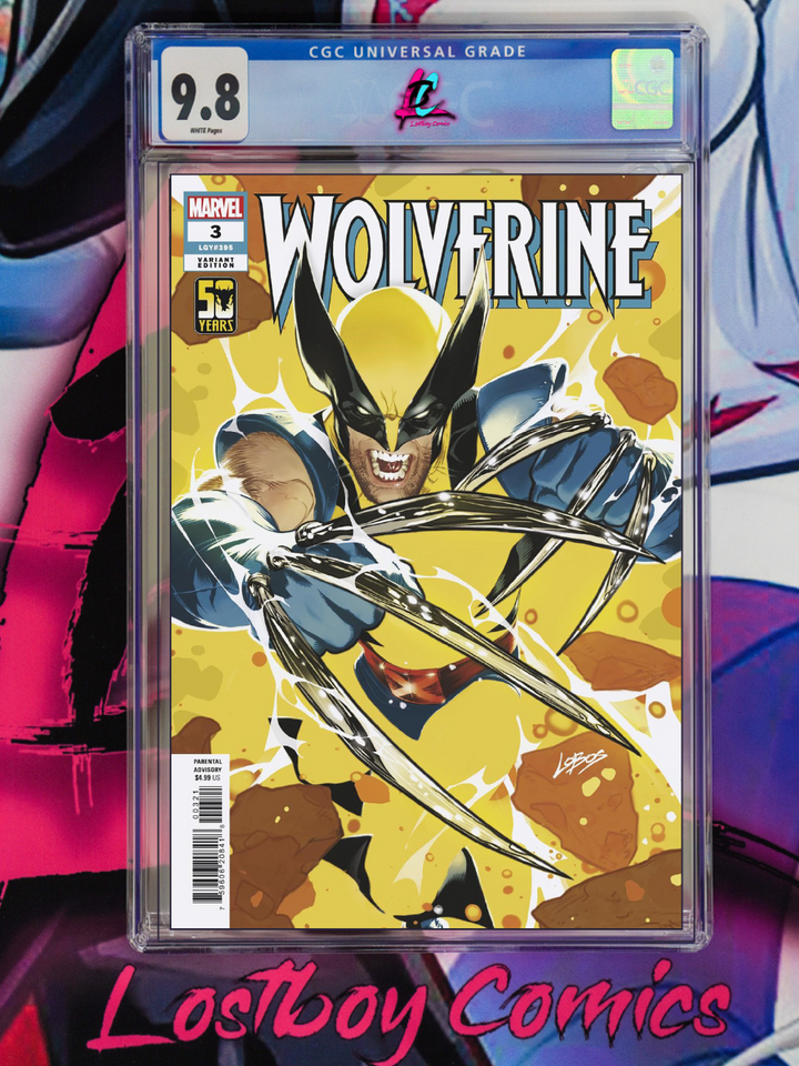 WOLVERINE #3 PABLO VILLALOBOS CGC 9.8