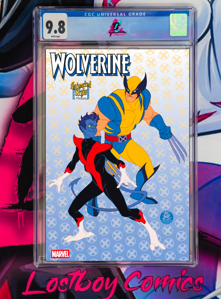 WOLVERINE #6 MARK BROOKS ANIMATED-STYLE CGC 9.8