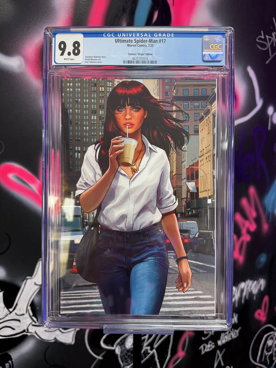 Ultimate Spider-Man #17 1:100 Ivan Talavera Virgin CGC 9.8