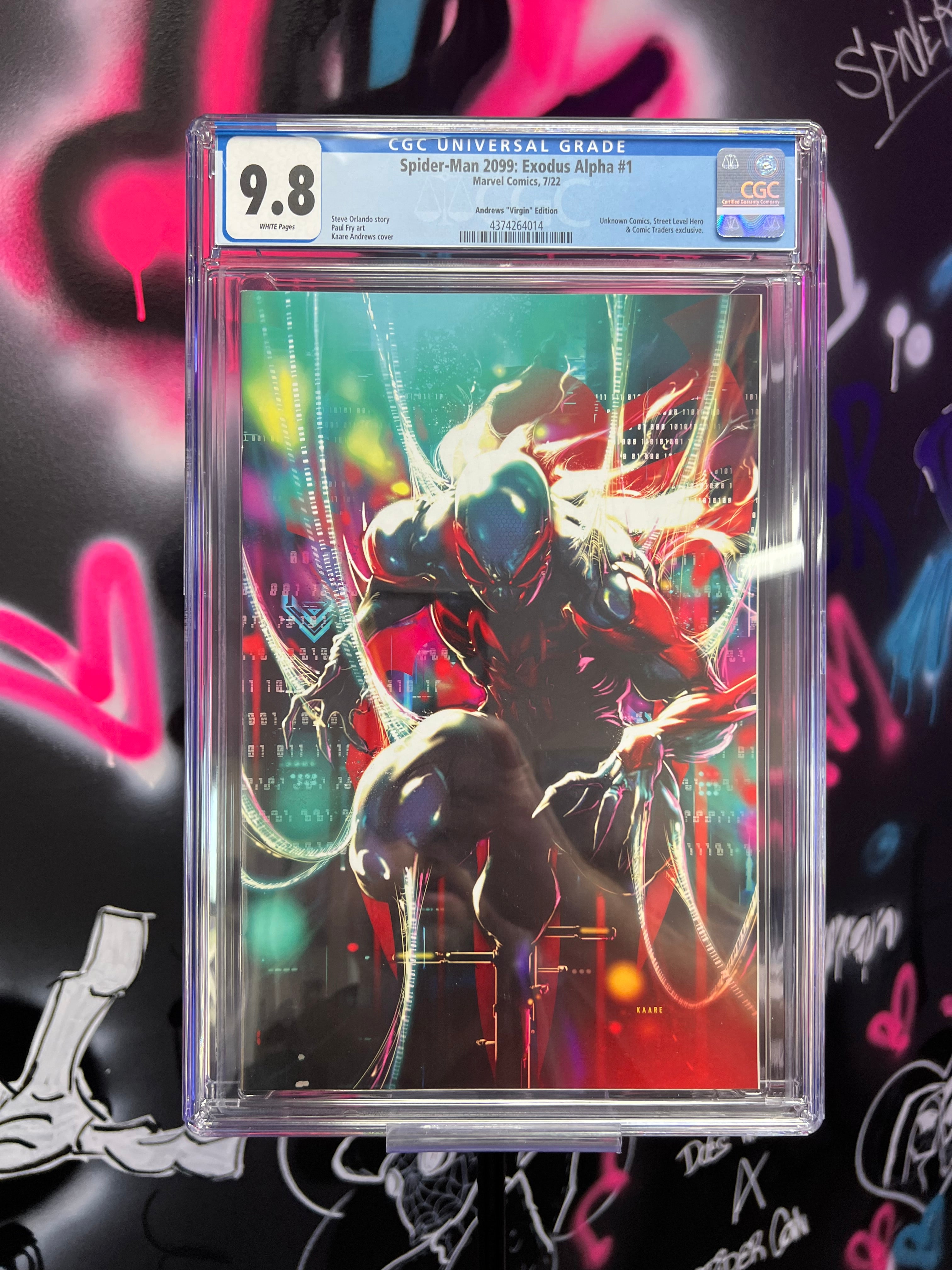 Spider-Man shops 2099 cgc 9.8