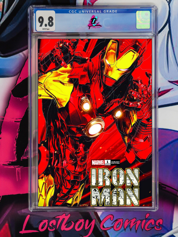 Iron Man #1 John Giang Exclusive Trade CGC 9.8