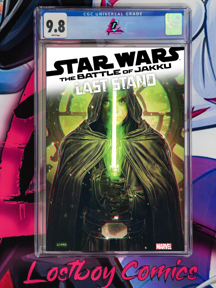 STAR WARS: BATTLE OF JAKKU - LAST STAND #4 JOHN GIANG CGC 9.8