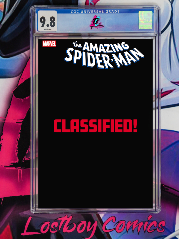 AMAZING SPIDER-MAN #23 MARK BAGLEY CLASSIFIED TARGET VARIANT CGC 9.8