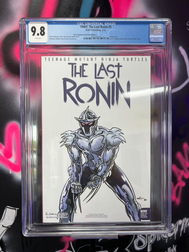 TMNT: The Last Ronin #5 CGC 9.8 Fan Club