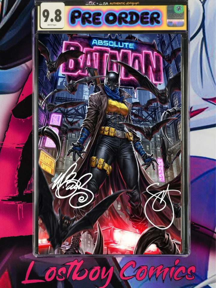 Absolute Batman #24 Batgirl Mark Brooks Exclusive Trade Foil CGC 9.8 Double Signed Mark Brooks & Scott Snyder