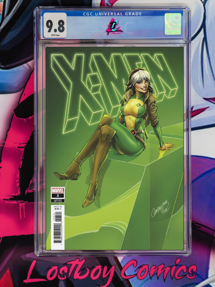 X-MEN #3 J. SCOTT CAMPBELL ROGUE CGC 9.8