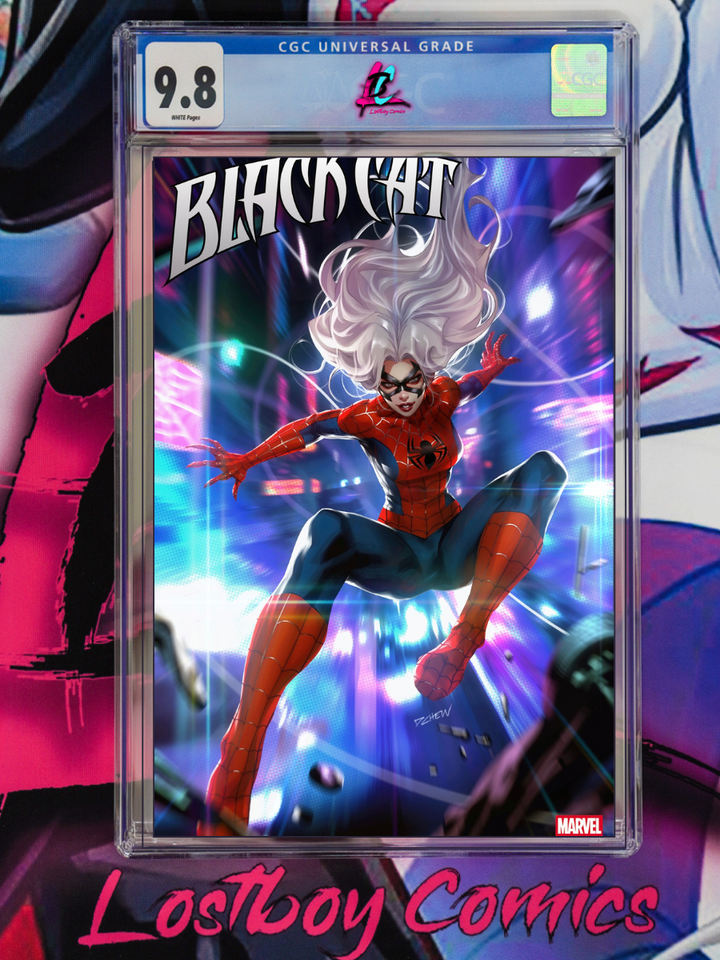 BLACK CAT #1 DERRICK CHEW CGC 9.8