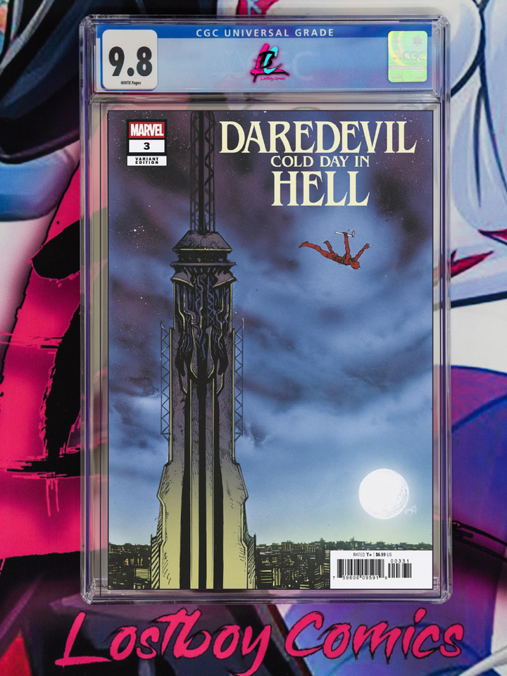 DAREDEVIL: COLD DAY IN HELL #3 DANIEL WARREN JOHNSON CGC 9.8