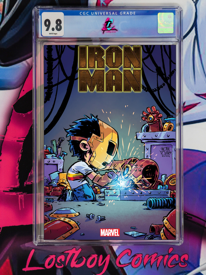 IRON MAN #1 SKOTTIE YOUNG CGC 9.8