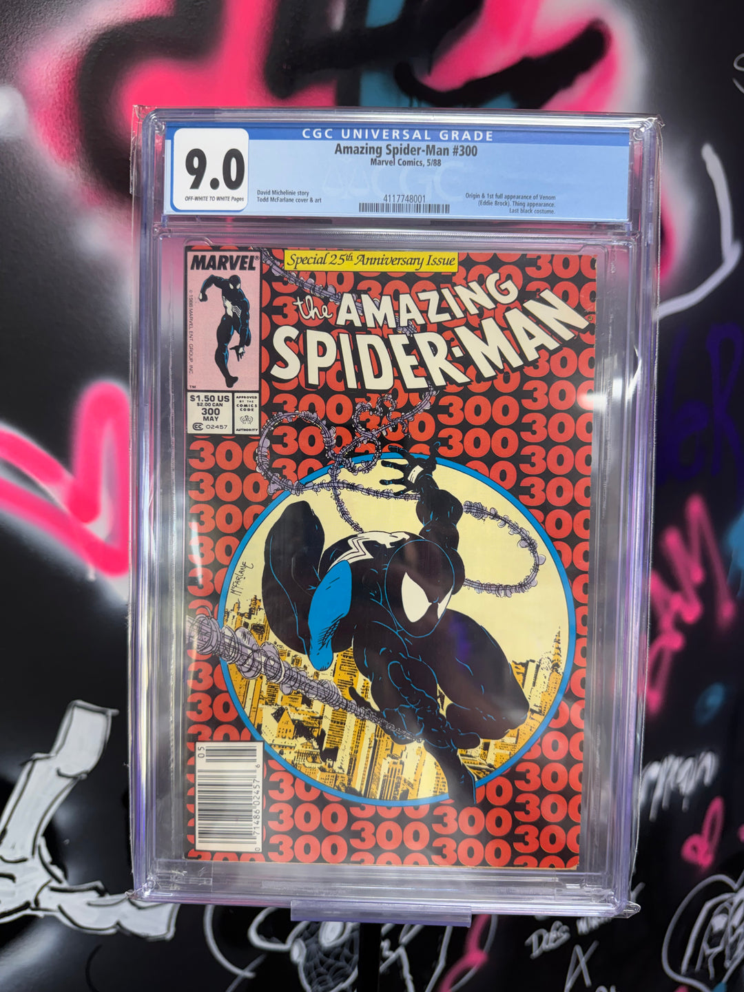 Amazing Spider-Man #300 Newsstand CGC 9.0