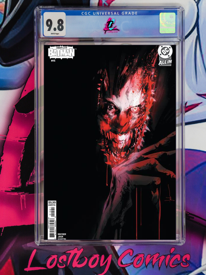 ABSOLUTE BATMAN #15 JOCK 1ST PRINTING CGC 9.8