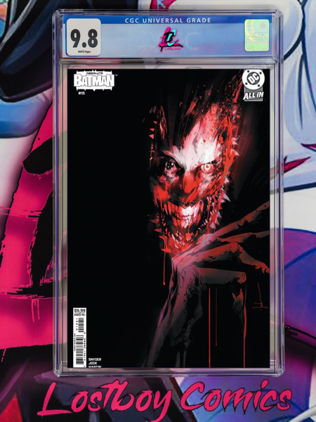 ABSOLUTE BATMAN #15 JOCK 1ST PRINTING CGC 9.8 – Lostboy Comics